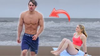I went shirtless at a public beach and here's what happened..