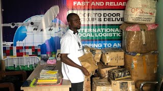 He Will Collect Your Parcel From Anywhere In Nigeria And Deliver It Anywhere In The World.