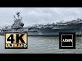 USS INTREPID & USNS COMFORT, NEW YORK - Day 21 State of Emergency - 4K WALK/ASMR