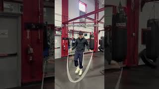 Tutorial: How to Jump Rope like a Boxer 🥊 #boxrope #boxing #jumprope #gym #boxingtraining