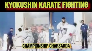 kyokushin karate fighting championship charsadda