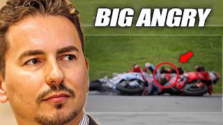 BIG ANGRY Jorge Lorenzo Blamed Bagnaia Portimao for The Incident DUCATI BOSS was Silent