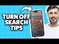 How To Turn Off Search Suggestions On iPhone 2026 (Step-By-Step Tutorial)