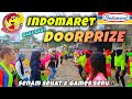 INDOMARET BAGI BAGI DOORPRIZE 🔥 SENAM SEHAT DAN GAMES SERU ‼️ ARUL VLOG