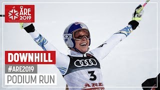 Lindsey Vonn | Bronze Medal | Ladies' Downhill | Are | FIS World Alpine Ski Championships