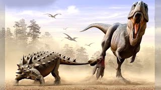 T rex vs Ankylosaurus ( Hindi )