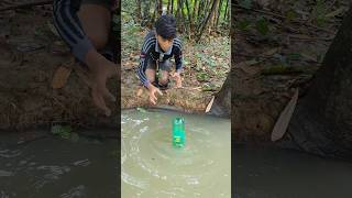 Bottle Hand Trap Fishing#fishing#fish_video#trap#shorts