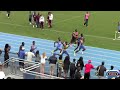 2013 de state meet b d1 100m