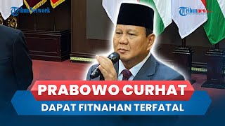 Seusai Bantah soal Isu 'Tampar \u0026 Cekik' Wamentan, Prabowo Curhat soal Fitnahan Terfatal ke Dirinya