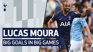 LUCAS MOURA | BIG GOALS IN BIG GAMES | Ajax, Man City, Barcelona