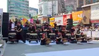 한일축제한마당 日韓交流おまつり2015 in Seoul 日本航空高校 太鼓隊1