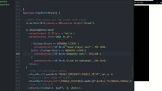 Making a game in 5 minutes (Pong, Javascript)