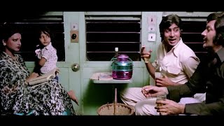 अमिताभ बच्चन को दिया ट्रेन से धक्का - रेखा - प्रेम चोपड़ा - दो अनजाने - पार्ट 3