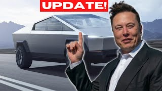 MUST WATCH! Elon Musk Reveals A CRAZY Update On The Tesla Cybertruck!