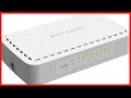 NETGEAR 8-Port Gigabit Ethernet Unmanaged Switch (GS608) - Desktop or Wall Mount, Home Network Hub,