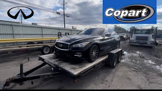 Won A Q50 FROM COPART FOR MY BEST FRIEND