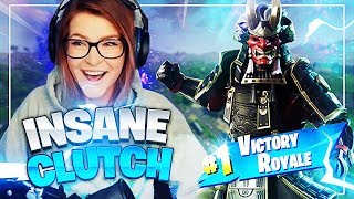 I can't believe I clutched this out... (1V4!) Fortnite: Battle Royale