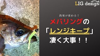 凄く大事！「メバリングのレンジキープ」の重要性を簡潔にお話します！