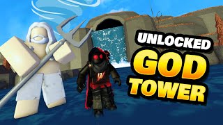 Got a GOD TOWER in Evolution Evade (Poseidon)