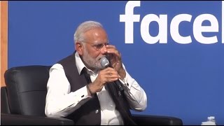 Modi Gets Emotional | Cries When Speaking About His Mother To Mark Zuckerberg