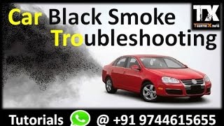 Why black smoke coming from my car engine | Troubleshooting 1 | Must Watch.✔