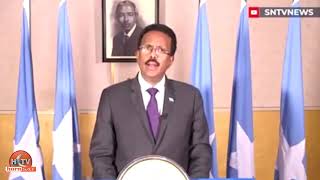 Khudbada Madaxwaynaha Somaliya Maxamed Cabdilaahi Farmaajo