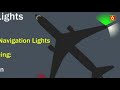 விமானங்களில் ஒளிரும் விளக்குகள் எதற்காக lights on airplanes explained in tamil hf tamil