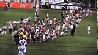 Entrada do time com os mascotes - Atlético 0x0 Grêmio (Brasileiro 2014)
