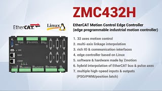 Zmotion EtherCAT Motion Control Edge Programmable Industrial Controller  | ZMC432H