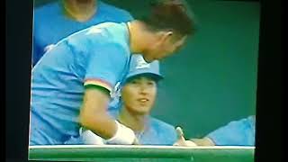 1994日本シリーズGAME1読売ジャイアンツ桑田真澄VS西武ライオンズ　東京ドーム　清原和博弾　鈴木健　田辺徳雄　安部理