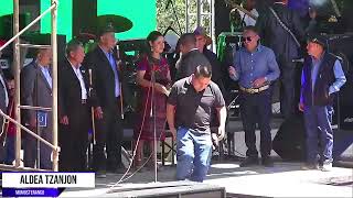 Reina Chupolense y Orquesta Melao 2024 - aldea Tzanjon, Momostenango