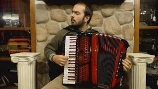 Technical Exercises for Piano Accordion - Lesson 5  - Repeated Notes