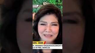 Sen. Imee, inamin na 'di sila nagkakasundo minsan ni PBBM #ImeeMarcos #PBBM #balita