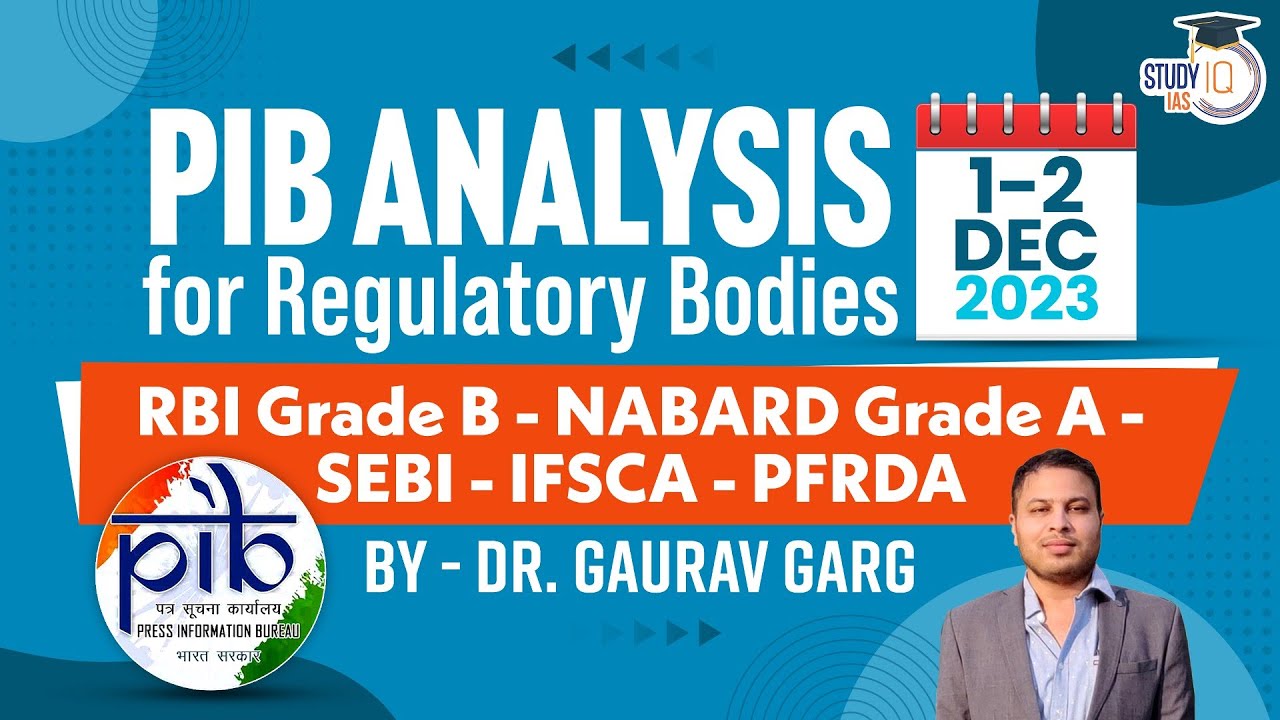 RBI Grade B 2024 PIB Current Affairs Analysis By Dr Gaurav Garg For RBI ...