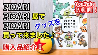 【初動画】PIXAR映画ファン必見★PIXAR! PIXAR! PIXAR!展でピクサーグッズを買って来ました♪購入品紹介動画！