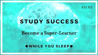 Study Affirmations - Improve Focus and Concentration (While You Sleep)