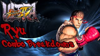 USFIV Combo Breakdowns: Ryu