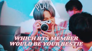 WHO IS YOUR BEST FRIEND IN BTS? - QUIZ