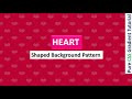 Heart Background Pattern Using Pure CSS Gradient | Pure CSS Gradient Tutorial