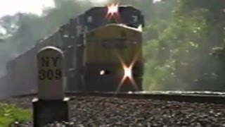 CSX in Upstate NY 2001 - Part 1