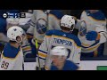 sabres tage thompson snipes fifth goal of night to tie franchise record