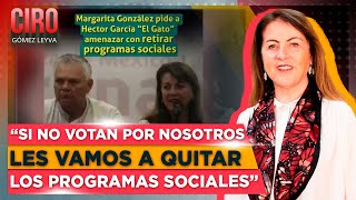 Filtran audio de candidata de Morelos; amenaza con quitar programas sociales | Ciro Gómez Leyva