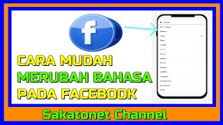 UPDATE TERBARU - CARA MUDAH MERUBAH BAHASA PADA FACEBOOK