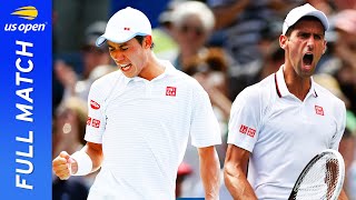 Kei Nishikori vs Novak Djokovic in an historic battle! | US Open 2014 Semifinal