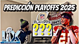 PREDICCIÓN PLAYOFFS NFL 2025 , QUIENES LLEGAN AL SÚPER BOWL Y QUIEN LO GANA | EL GÜERO