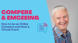 How to be an online compere and host a virtual event