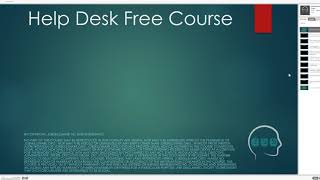Help Desk Free Information Course