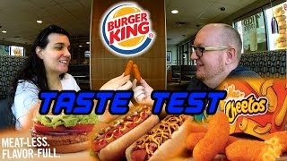 Burger King Mac N Cheetos Taste Test OVER LOAD!!