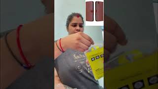 Leather Flip Cover-Brown #shorts #mobilecover #unboxing #trending #youtubeshorts
