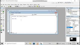 VB 6.0,SHAPE AND TIMER